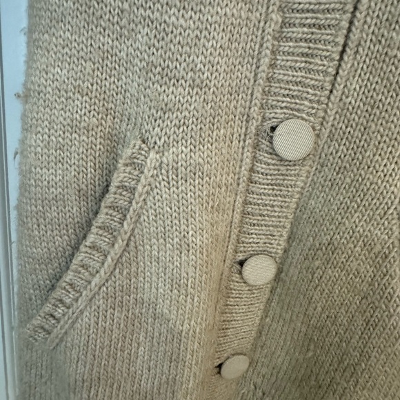 A/X Armani unique & beautiful Cardigan with detachable faux fur collar size XS - Picture 5 of 12